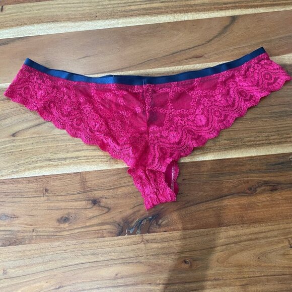 Elle Macpherson Cloud Swing Bikini Underwear Persian Red/Midnight Blue XL - Picture 4 of 5
